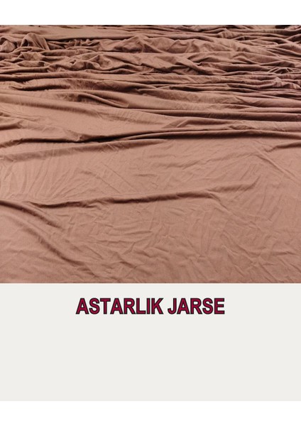 Astarlık Jarse Vizon Kahve Arası Renkte (En 140 cm x Boy 165 Cm)