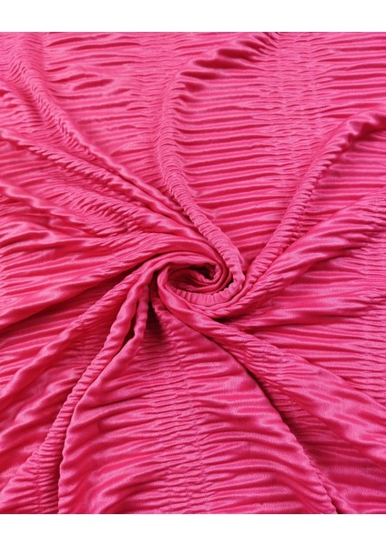Büzgülü Jarse Pembe Renkte (En 150 cm x Boy 180 Cm) indirimleri