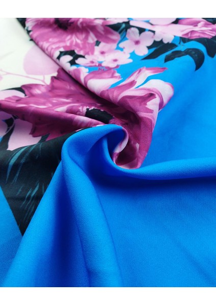 Dolgun Krep Çiçek Desenli (En 150 cm x Boy 125 Cm) modelleri