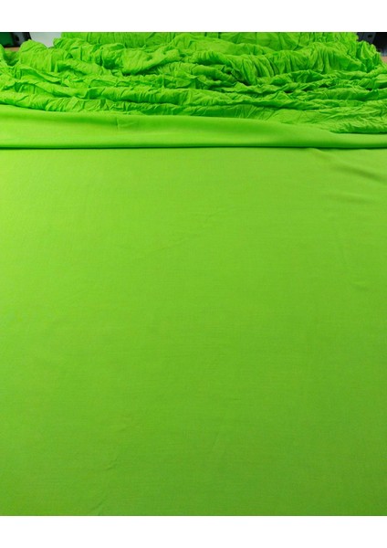 Pamuk Vual Neon Yeşil Renkte (En 140 cm x Boy 170 Cm)