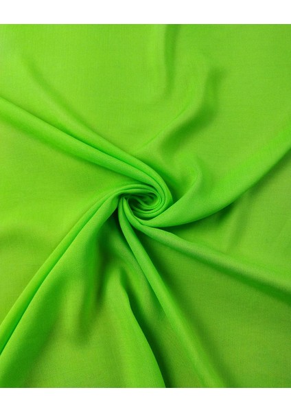 Pamuk Vual Neon Yeşil Renkte (En 140 cm x Boy 170 Cm)