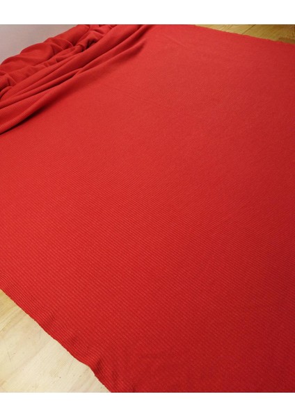 Kaşkorse Örme Kırmızı Renkte (En 120 cm x Boy 270 Cm) fiyatları