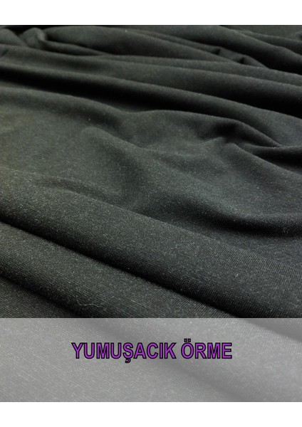 Interlok Örme Siyah Füme Renklerde (En 140 cm x Boy 170 Cm)