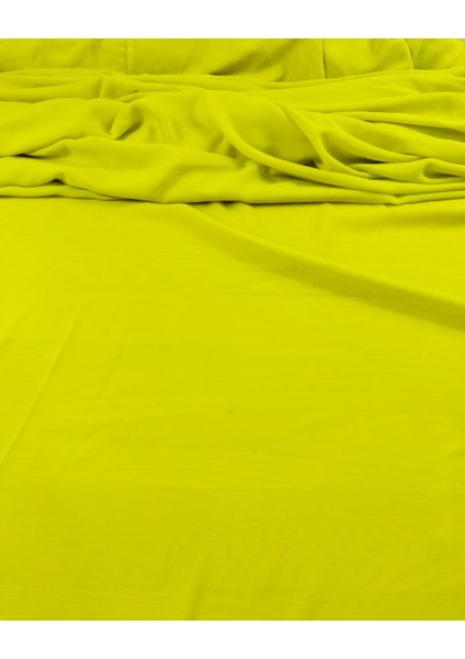Şifon Yeşil Sarı Arası Renkte (En 140 cm x Boy 240 Cm)