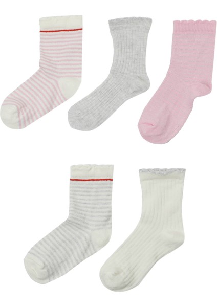 Sımy 5 Lı Skt-G 4pr Lacivert Kız Çocuk Soket Çorap