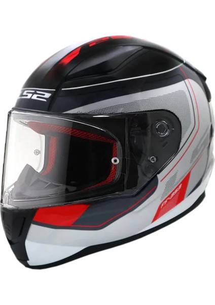 Rapıd Slıde Beyaz-Siyah-Kırmızı Kapalı Kask fiyatları