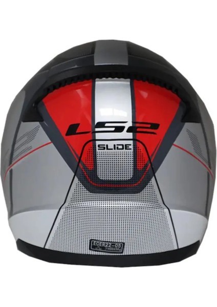 Rapıd Slıde Beyaz-Siyah-Kırmızı Kapalı Kask modelleri