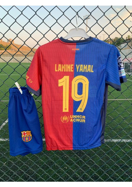 Yeni Sezon 2024/24 Lamine Yamal Çocuk Forması 4lü Set Fm3