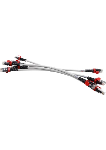 Cat6 Utp Lsoh 0,30 mt Gri Patch Cord (5'li Paket)