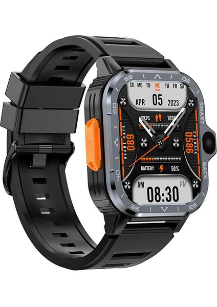 Pgd Watch 4g 1.99" Sim/wifi/gps/çift Kamera/play Store 3gb Ram Quad-Core Android 8.1 Akıllı Saat