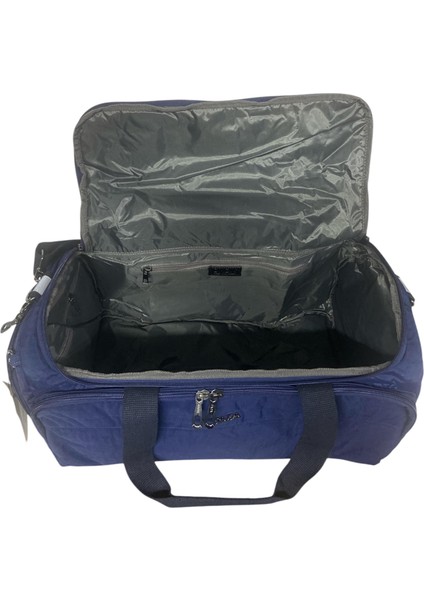 Kaliteli Astarlı Su Geçirmez Krinkıl Unisex Spor Seyahat Çantası 45 cm x 25 cm
