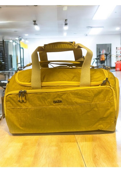 Kaliteli Astarlı Su Geçirmez Krinkıl Unisex Spor Seyahat Çantası 45 cm x 25 cm