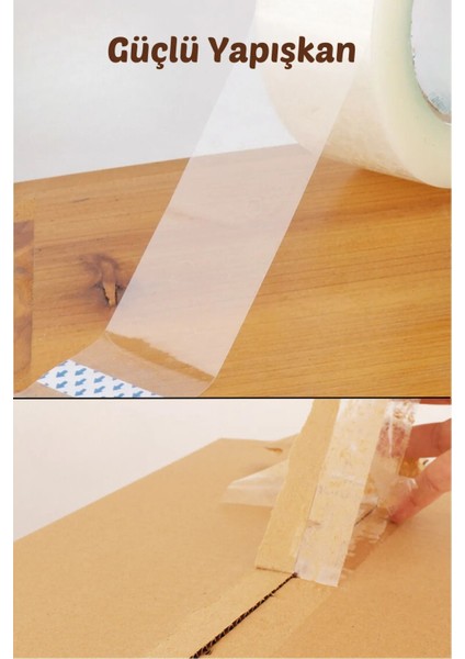 120 Metre 2 Adet Koli Bantı Ürün Paketleme Koli Paketleme Koli Bant 4.8x2.5cm 120M modelleri