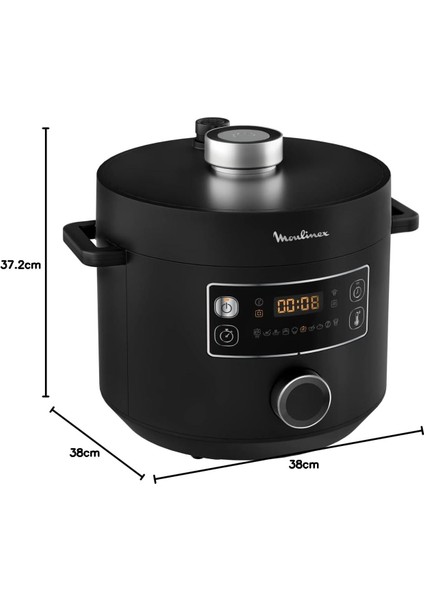 Turbo Cuisine Elektrikli Düdüklü Tencere, 5 Litre Kapasite, 915-1090 W Güç modelleri