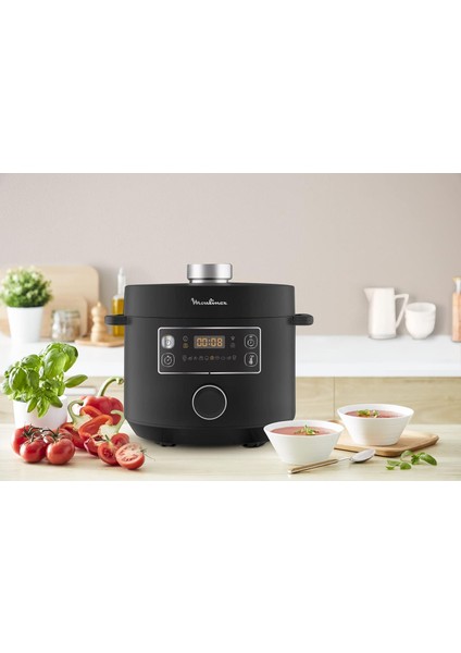 Turbo Cuisine Elektrikli Düdüklü Tencere, 5 Litre Kapasite, 915-1090 W Güç fırsatları