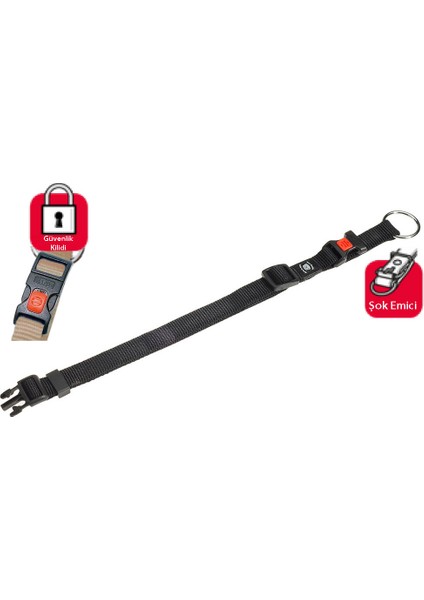 Basıc Boyun Tasma M 40-55cm Siyah