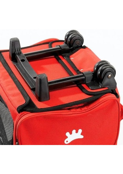 Trolley Çekçekli Köpek Taşıma Çantası Kırmızı fiyatları
