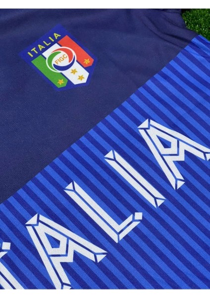 Italya Futbol Forması Yetişkin Cio Baba Forması FM03