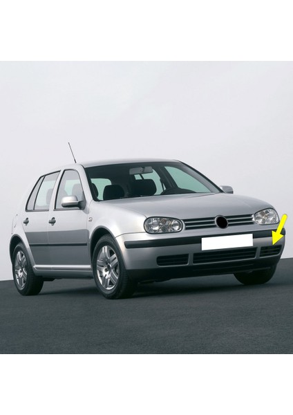 Vw Golf 4 1998-2004 Ön Tampon Sol Sis Kapağı Izgarası 1J0853665B
