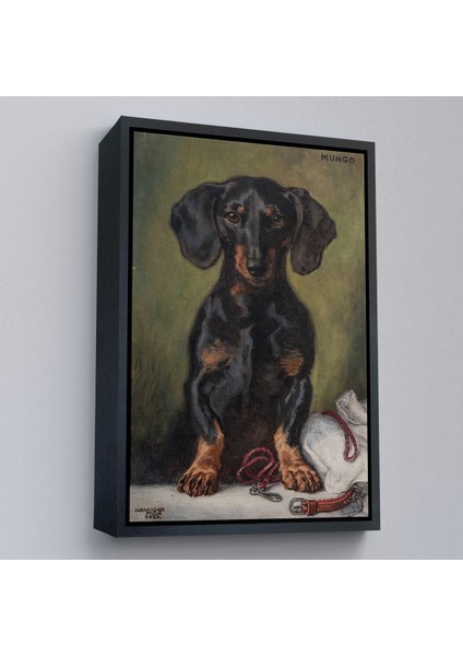 canvas Serie Ale x ander Pock - Sevgili, Tatlı, Zeki, Neşeli, Sadık Mungerl TABLOSU-8107