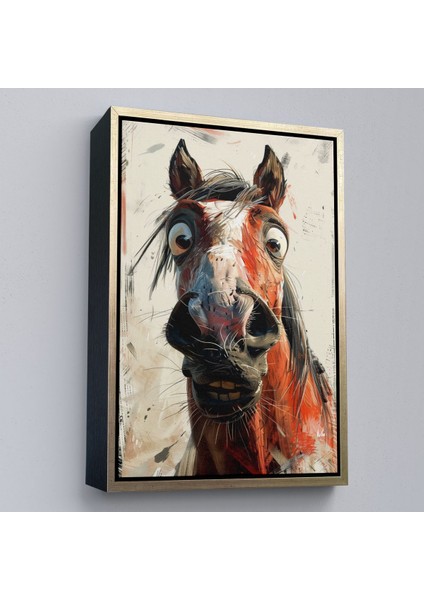 canvas Serie Sevimli At Portre TABLOSU-7853 modelleri