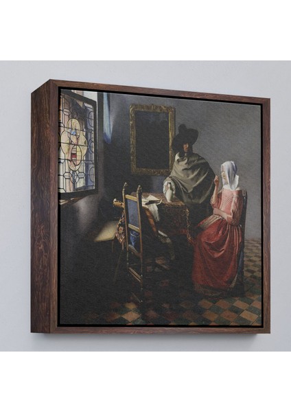 canvas Serie Şarap Kadehi Tablosu - The Wine GLASS-8358 fiyatları
