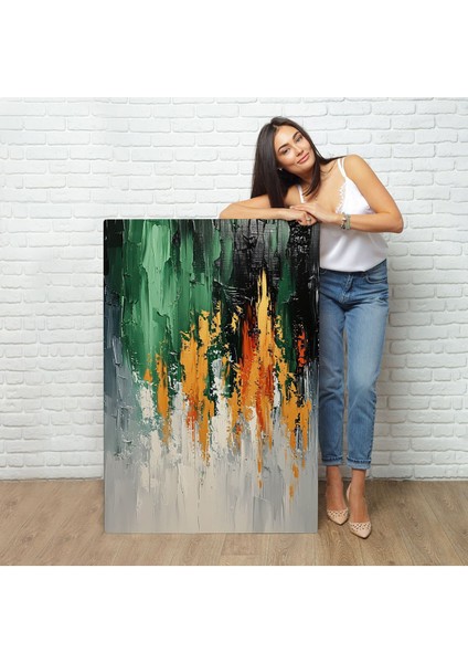 canvas Serie Yağlıboya Görünümlü Soyut TABLO-7633 fiyatları