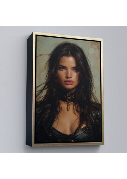 canvas Serie Esmer Latin Güzeli Kadın TABLOSU-7779 fiyatları