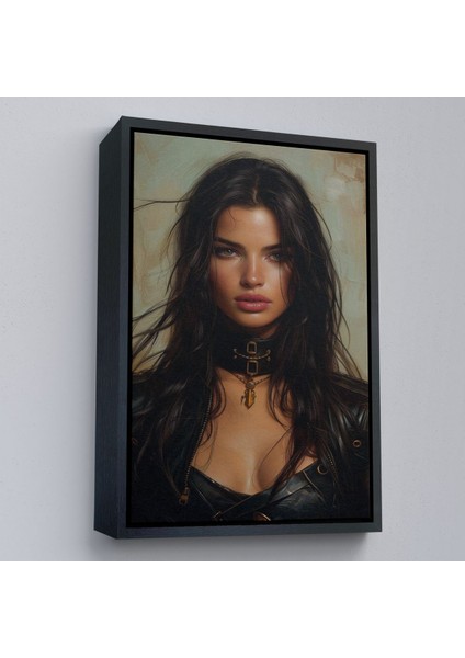 canvas Serie Esmer Latin Güzeli Kadın TABLOSU-7779 modelleri