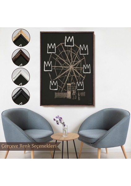 canvas Serie Banksquiat TABLO-8075 fırsatları