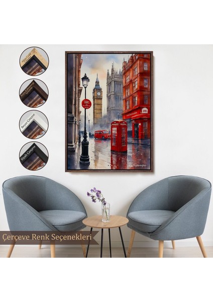 canvas Serie Ingiltere Londra Şehir MANZARASI-7841 fırsatları