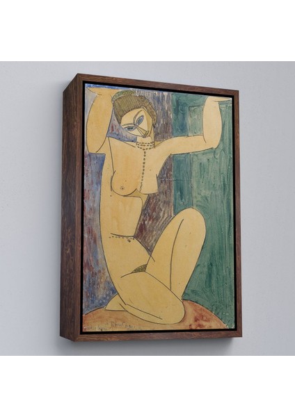 canvas Serie Amedeo Modigliani - Cariatide TABLO-8089 fiyatları