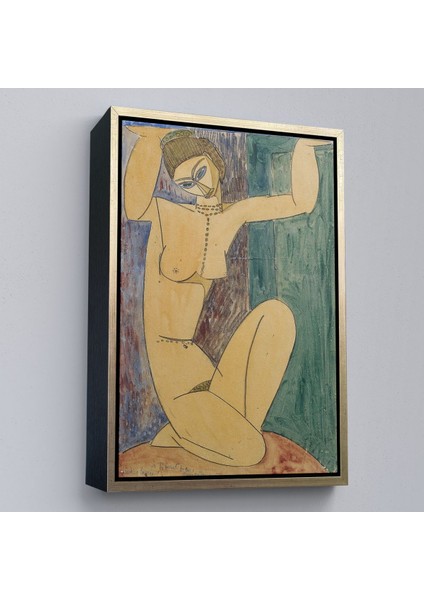 canvas Serie Amedeo Modigliani - Cariatide TABLO-8089 modelleri