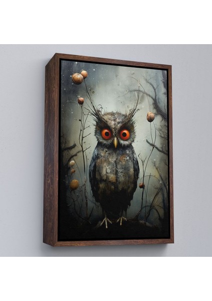 canvas Serie Sevimli Baykuş TABLOSU-7985