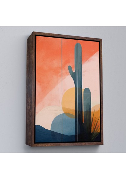 canvas Serie Kaktüs Desenli Soft TABLO-7656 fiyatları