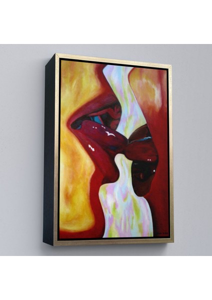 canvas Serie Öpüşen Çift TABLOSU-7816 fiyatları