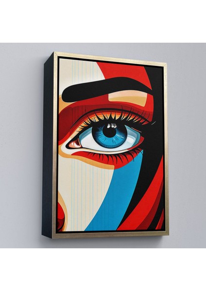 canvas Serie Güzel Gözlü Kadın TABLO-7908