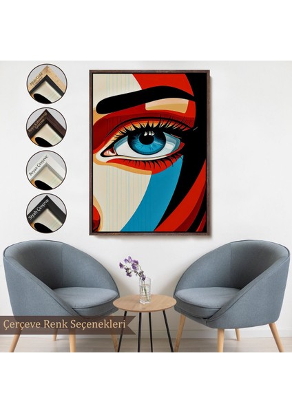 canvas Serie Güzel Gözlü Kadın TABLO-7908 fırsatları