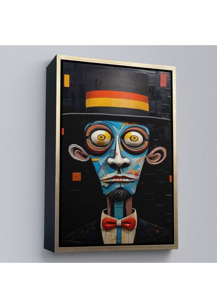 canvas Serie Ikonik Sürreal Adam TABLOSU-7824