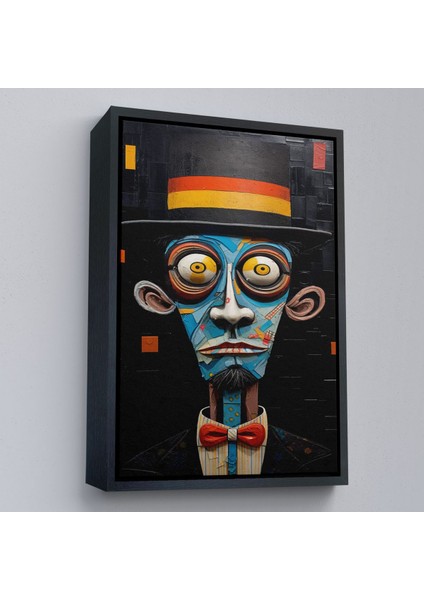 canvas Serie Ikonik Sürreal Adam TABLOSU-7824