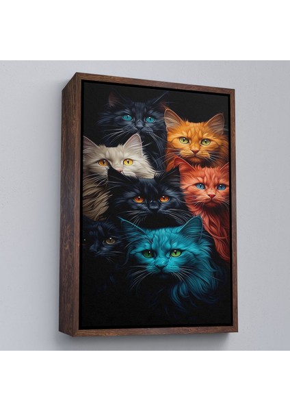 canvas Serie Sevimli Kediler TABLOSU-7844 fiyatları