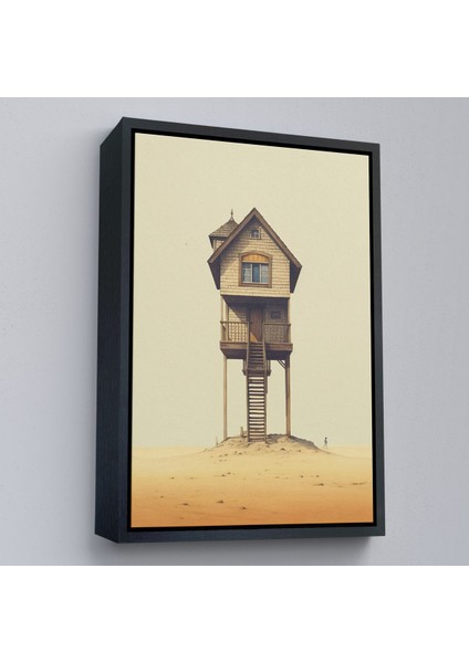 canvas Serie Hiçliğin Ortasındaki Nöbet Kulesi TABLO-7540 modelleri