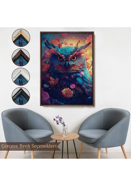 canvas Serie Keskin Bakışlı Baykuş TABLOSU-7991 fırsatları