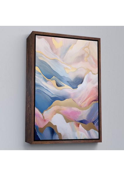 ^#canvas Serie Pembe Tonlu Mermer Desen TABLO-7584 fiyatları