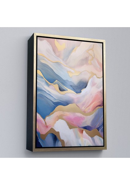 ^#canvas Serie Pembe Tonlu Mermer Desen TABLO-7584 modelleri