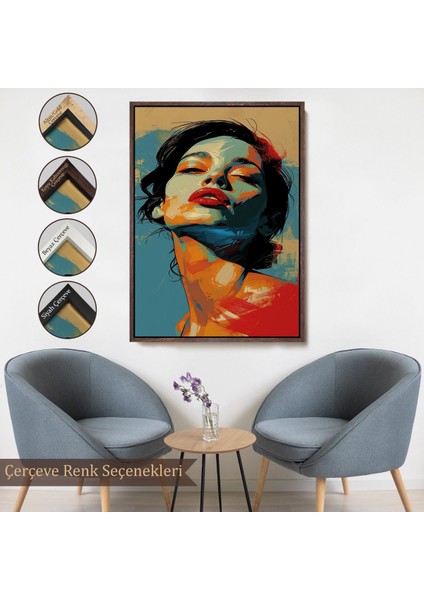 canvas Serie Pop Art Tarzda Güzel Kadın TABLOSU-7709 fırsatları