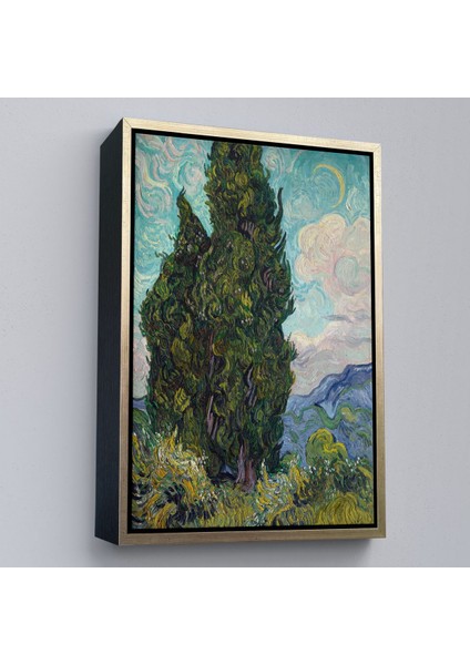 canvas Serie Vincent Van Gogh - Selviler Tablosu - CYPRESSES-7475