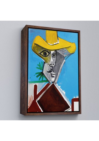 canvas Serie Pablo Picasso - Adamın Büstü Tablosu - Buste D'HOMME-8085
