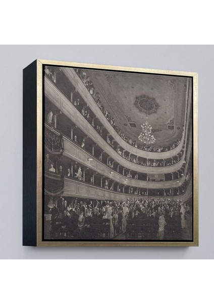 canvas Serie Gustav Klimt - Eski Burg Tiyatrosu'nun Oditoryumu TABLOSU-8337 modelleri