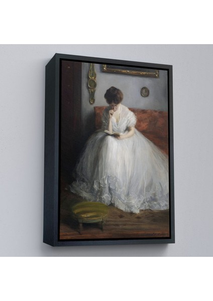 canvas Serie Jacques-Émile Blanche - Lucie Reading TABLOSU-8041